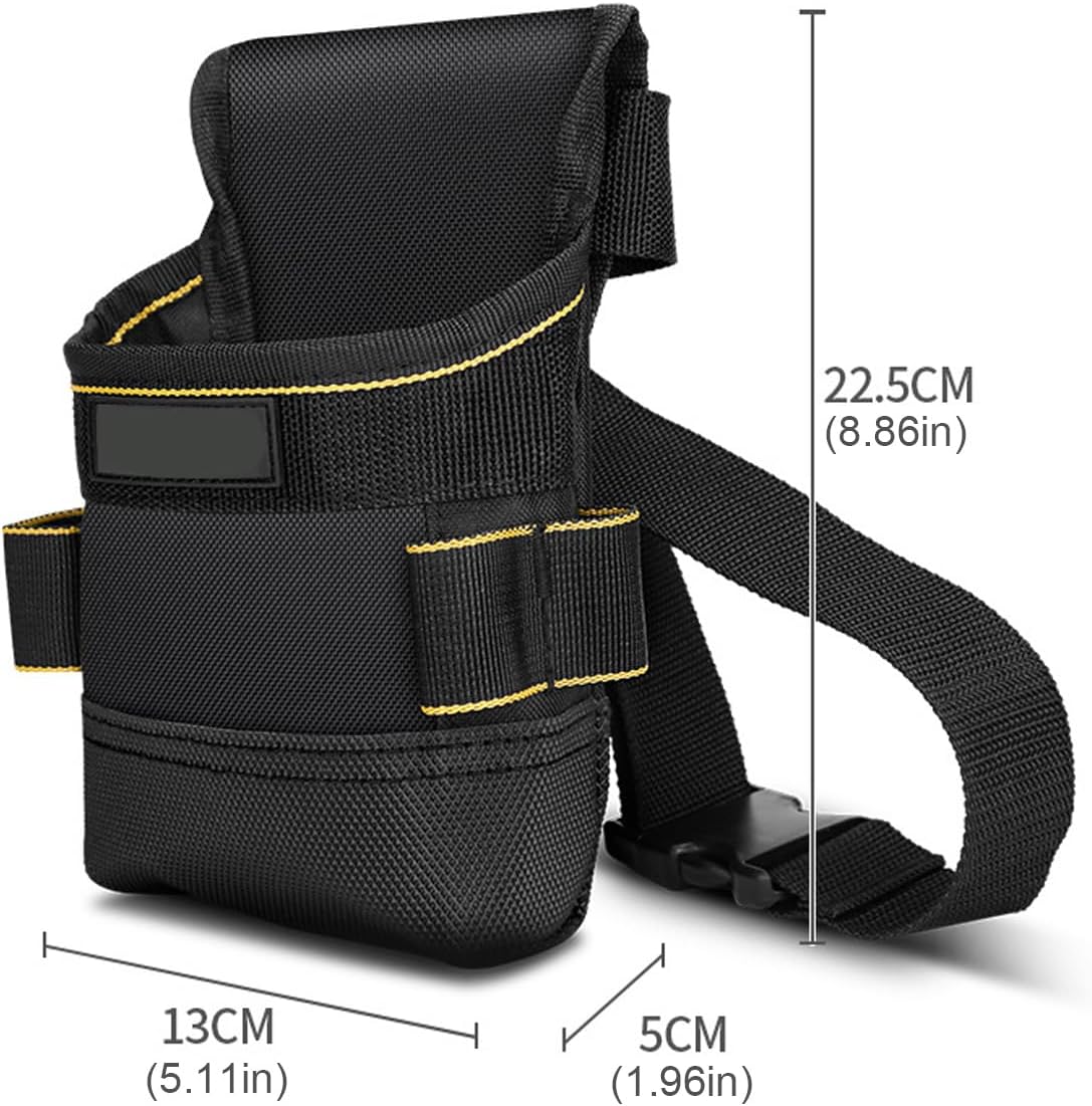  Porte-outils Polyvalent Robuste Avec Ceinture Amovible Et Aimants Puissants, Sac Multifonction, Sac D'utilisation, Rangement De Travail, Projets De Bricolage, Rangement, Atelier, Organisation