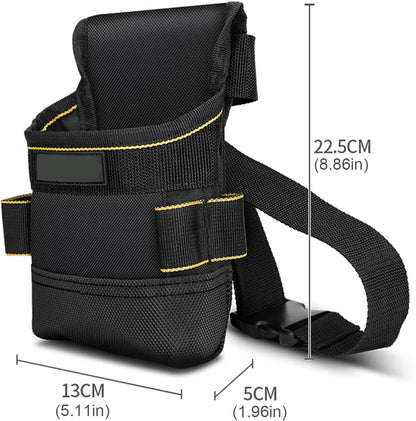  Porte-outils Polyvalent Robuste Avec Ceinture Amovible Et Aimants Puissants, Sac Multifonction, Sac D'utilisation, Rangement De Travail, Projets De Bricolage, Rangement, Atelier, Organisation