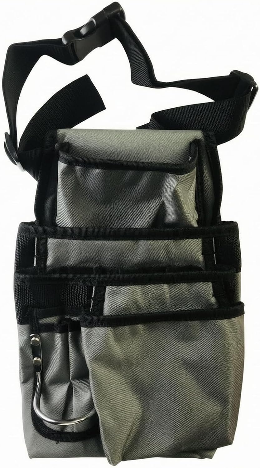  Porte-Outils Industriel Sac à Outils Ouvert Sac à Bandoulière Compartiments Multiples Toile Robuste Pratique Pour Technicien Usage Atelier