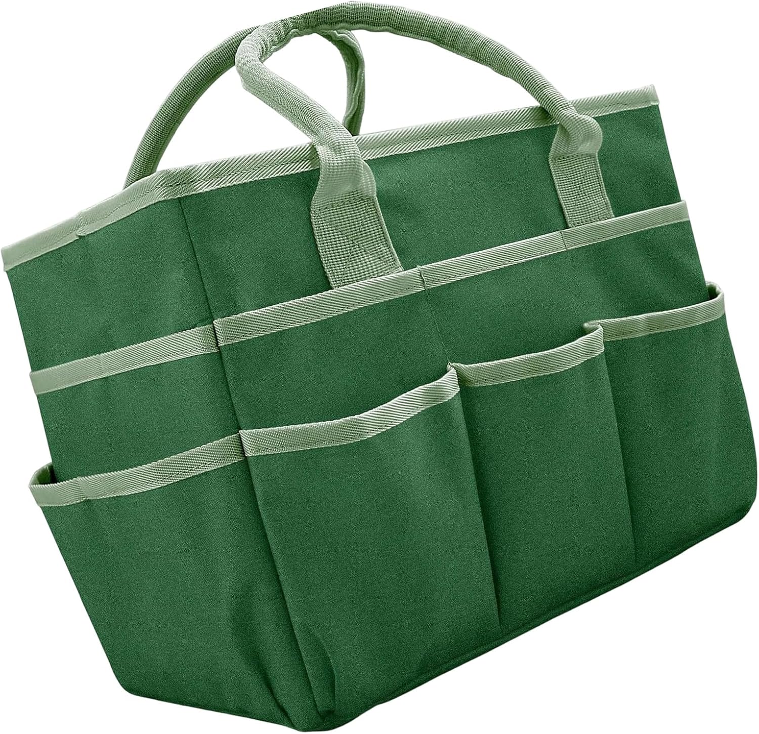  Sac à Outils Pliable En Tissu Polyester Et Poignées De Transport Renforcées, Sac à Outils Artistiques à Compartiments Multiples