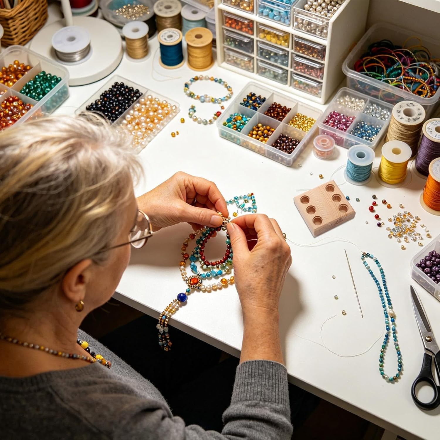  Range-Pinces,Plateau De Rangement En Bois Avec Fentes Multiples Pour Pinces,Organisateur Outils Perlage | Pour Garage, Établi, Armoire, Service Mécanicien, Travaux Construction