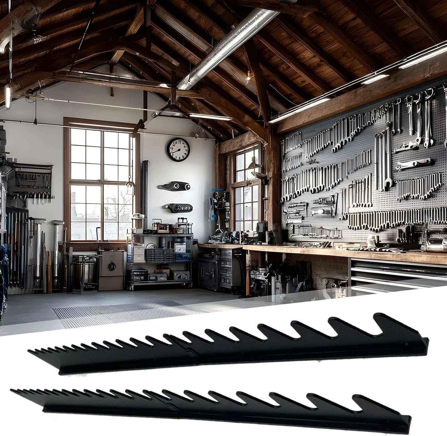 GENERIC Porte-clés – Support Mural Magnétique à Cliquet Pour Boîte à Outils | Cintre Pour Armoire Mécanique, Maison, Tiroir, établi, Ateliers, Bricoleurs, Garages Industriels