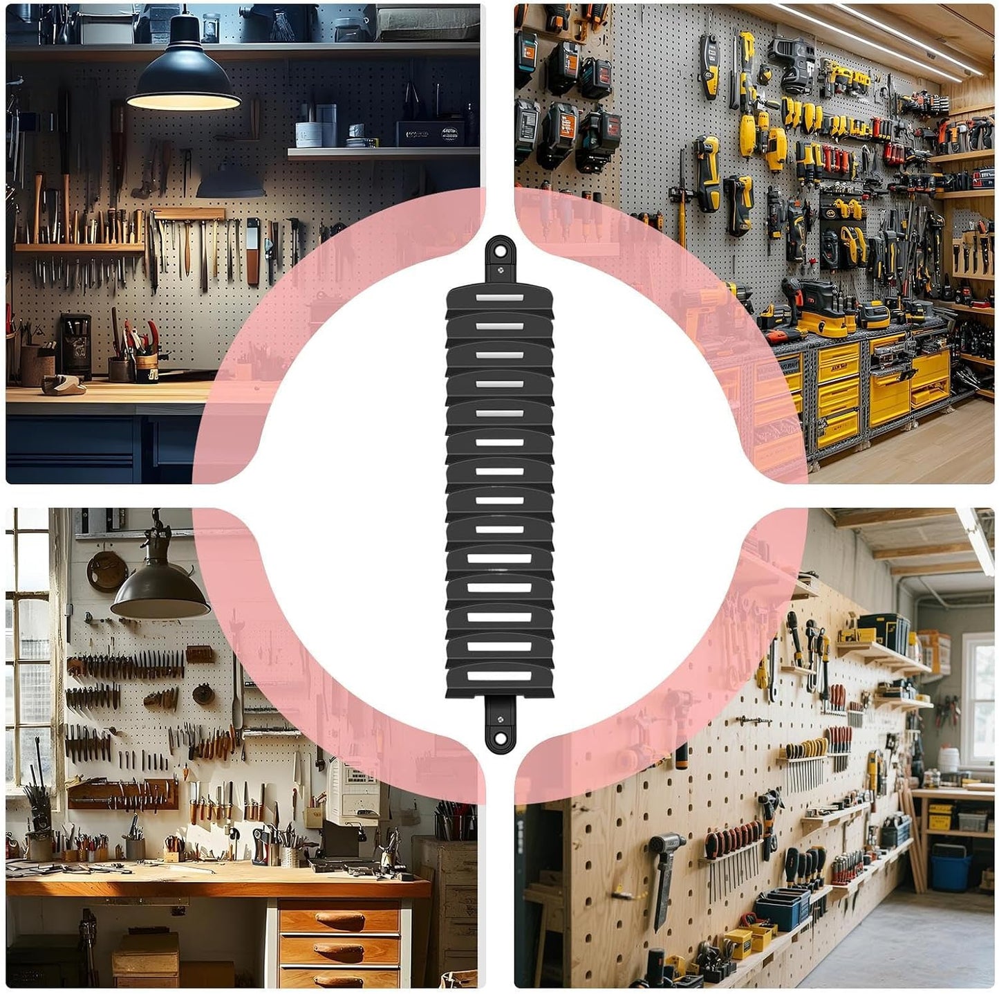  Organiseur De Clés à Outils | Plateau De Rangement Pour Clés | Boîte à Outils Polyvalente Gadget Accessoires Support De Montage Pour Les Amateurs Débutants Professionnels