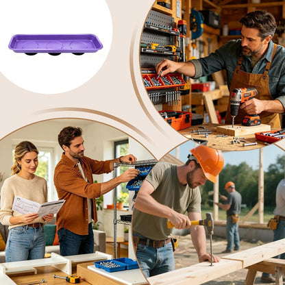  Plateau à Outils Magnétique | Bol De Rangement En Acier Inoxydable | Plateau Organisateur D'outils – Pour Atelier, Garage, Réparation De Voiture