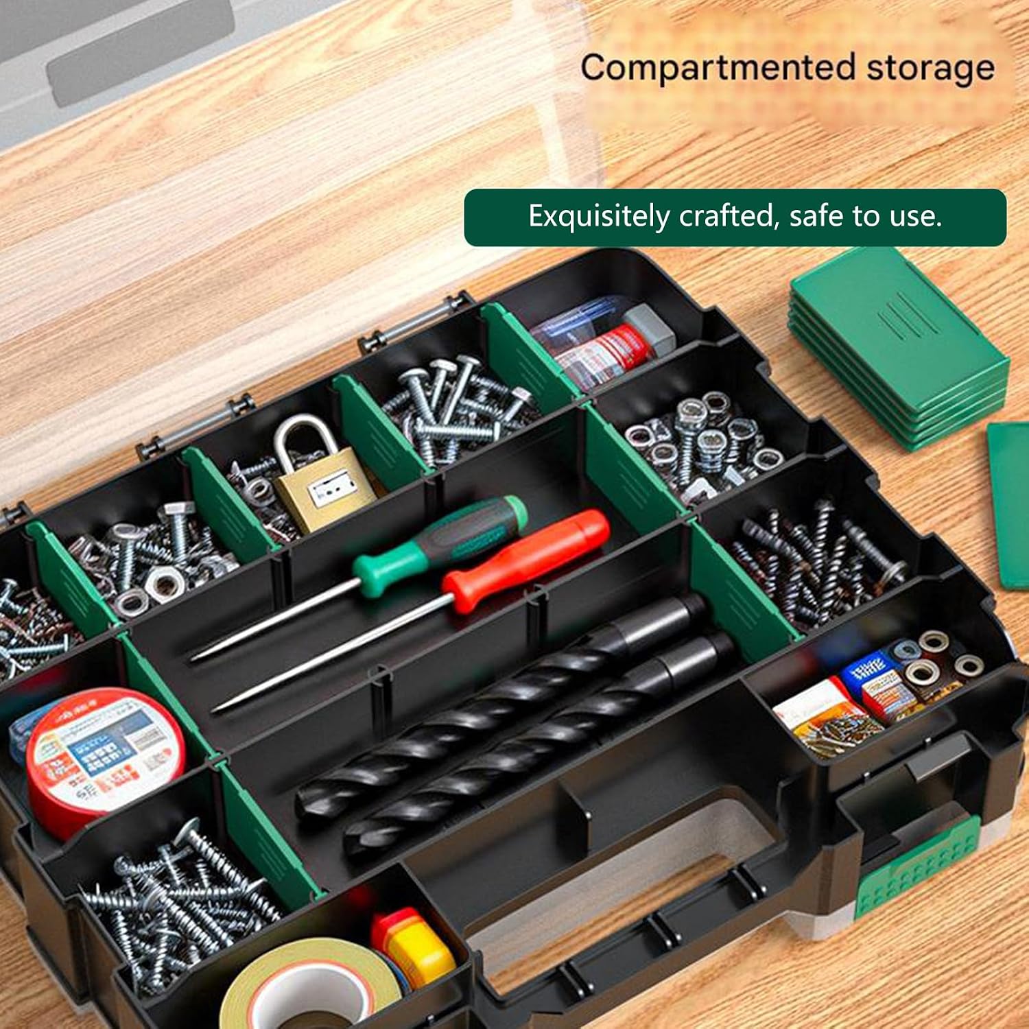  Récipient Pour Organiser Les Outils, Lampes De Poche, Cadeau, Matériel Multifonctionnel, Boîte à Outils, étui étanche