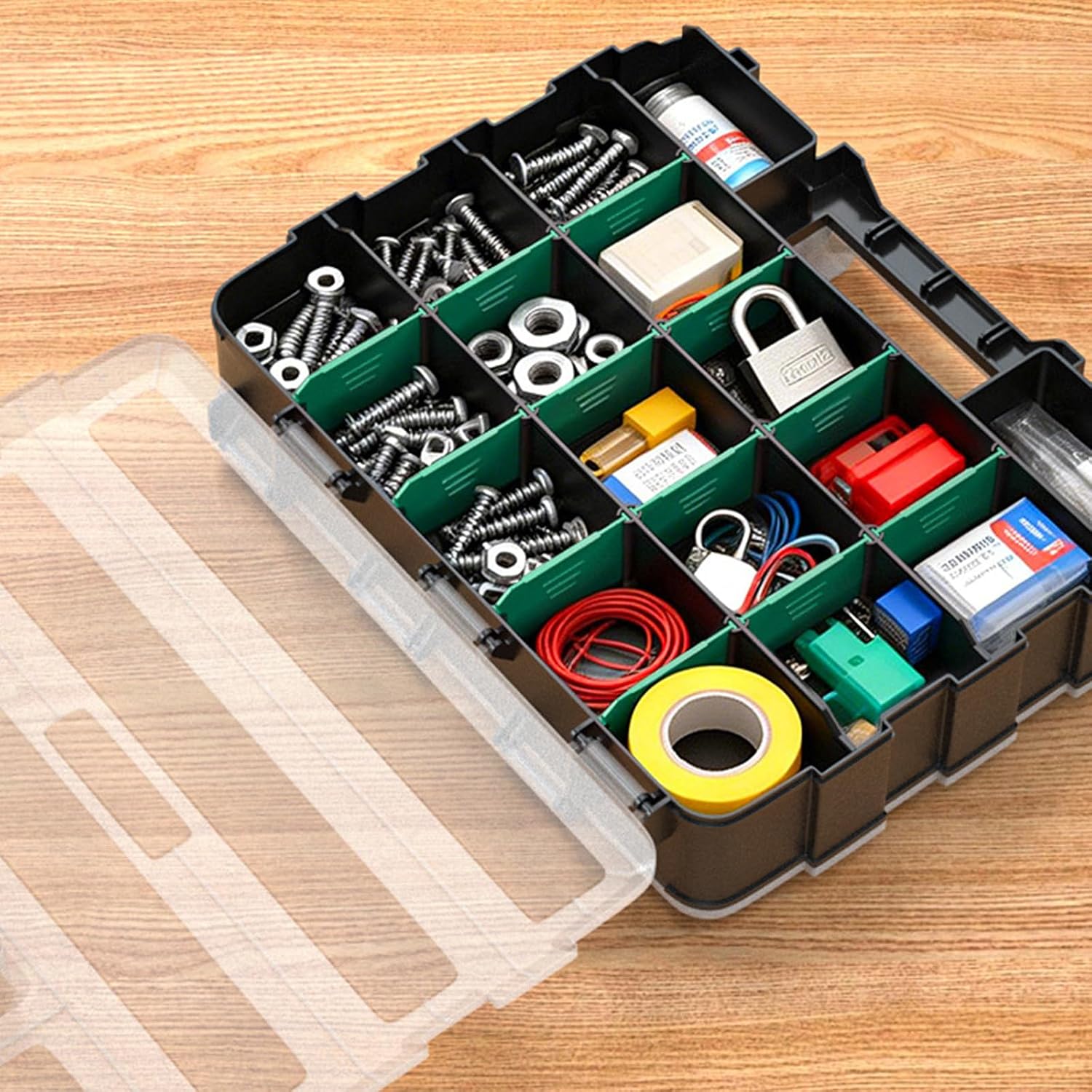  Récipient Pour Organiser Les Outils, Lampes De Poche, Cadeau, Matériel Multifonctionnel, Boîte à Outils, étui étanche