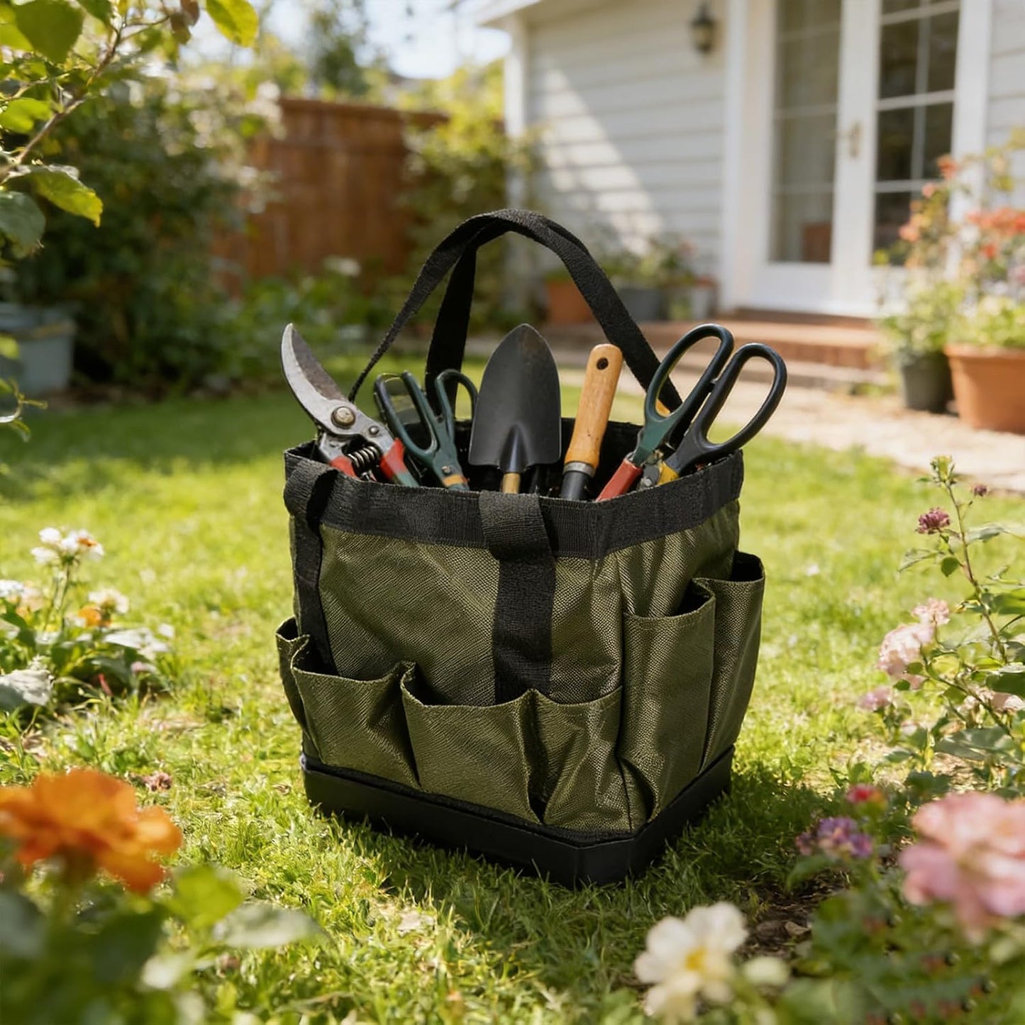  Outil Robuste Renforcé Avec Prise En Main Confortable Pour électricien équipement De Plein Air Sac De Rangement De Jardin Université Poignée Renforcée En Tissu