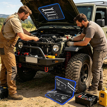  Tapis Magnétique à Outils - Avec Aimants Puissants - Tapis Porte-Outils Magnétique Flexible | Pour Garage Maison Voiture Auto Bricolage Électronique Clés Tournevis Boulons