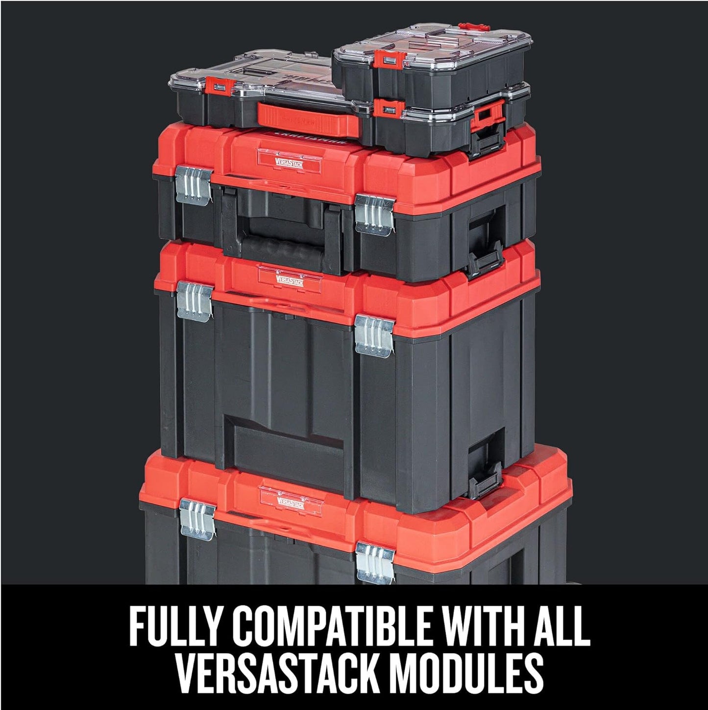  Craftsman Versastack CMST17828 Organiseur En Plastique Pour Petites Pièces 20 Compartiments, Rangement