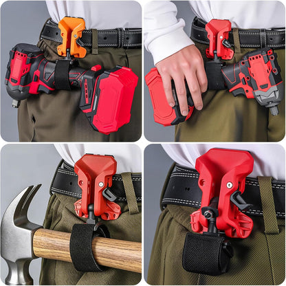  Porte-outils électriques Ergonomiques Avec Clip De Ceinture, Crochet Pour Marteau électrique Sans Fil Pour Ceinture à Outils