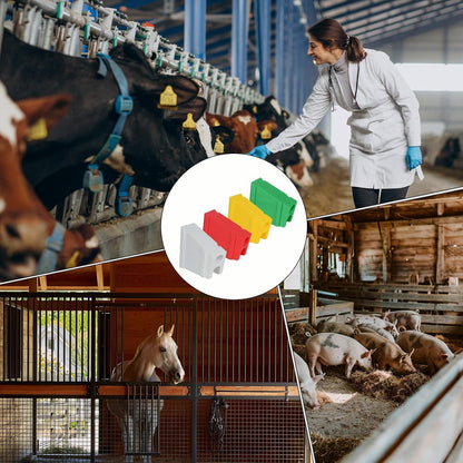  Generisch Livestock Support à Outils Magnétique Pour La Ferme | 4 Supports Robustes Pour Cheval De Chat, Organisateur Parfait Pour Les Outils De Barn D'écurie, D'atelier, De Garage