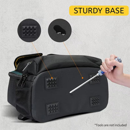  Sac à Dos D'électricien Professionnel Avec Oxford Imperméable Et Bretelles Confortables Pour Un Transport Facile Des Outils
