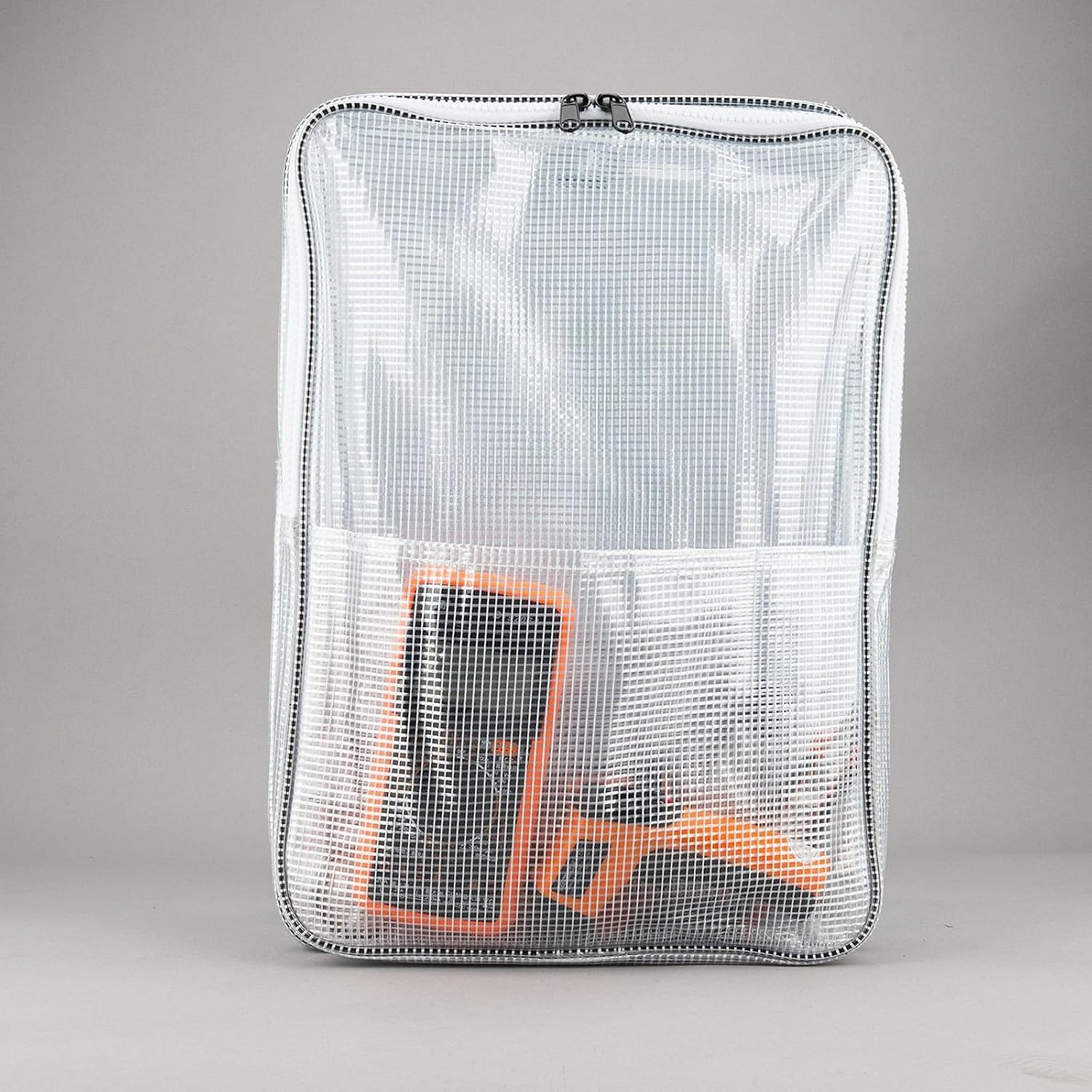  Sac à Dos à Outils Pratique Transparent Antistatique Pour Salle Blanche Sac à Outils Spacieux Pour Le Travail Et Les Voyages