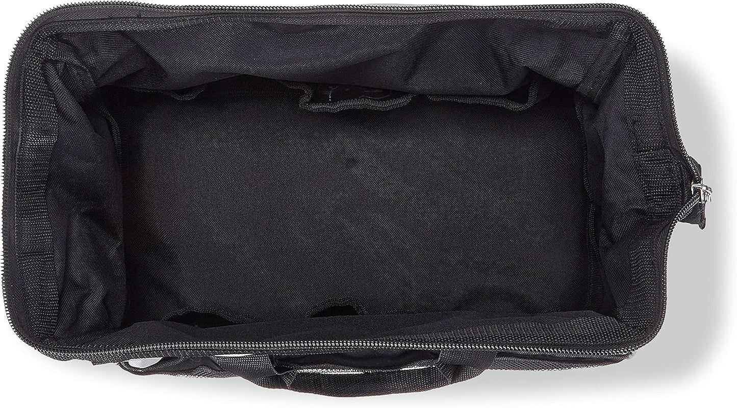  Amazon Basics Sac à Outils, 40.6 Cm, Gris,noir