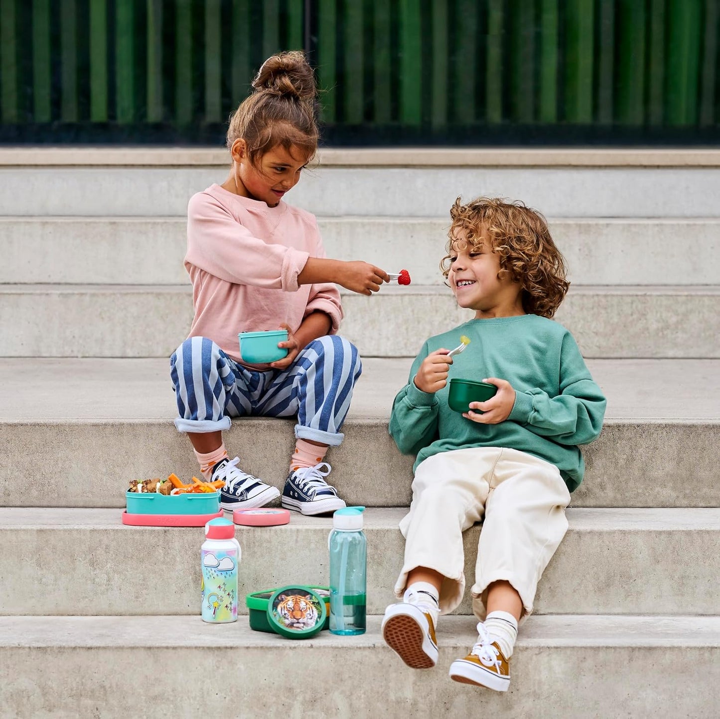 Mepal - Fruitbox Campus - Boîte à Gouter Pour Enfants - Lavable Au Lave-vaisselle Et Convient Au Micro-ondes - Sans BPA - 300 Ml - Barbie