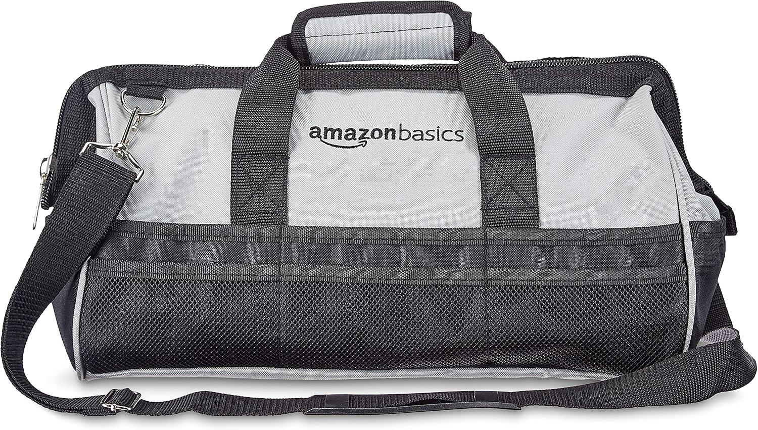  Amazon Basics Sac à Outils, 40.6 Cm, Gris,noir